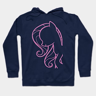 Minimal Fluttershy Hoodie